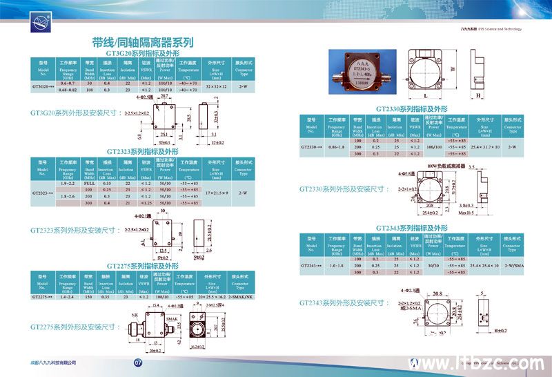 八九九科技产品宣传手册设计