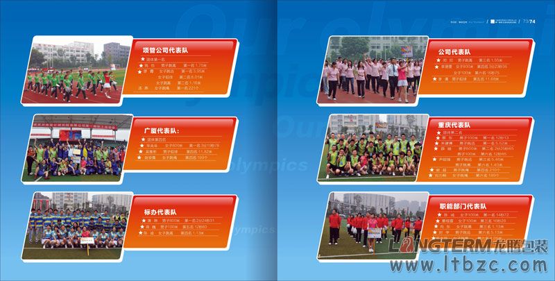 中国建筑西南设计院有限公司第一届职工运动会纪念册